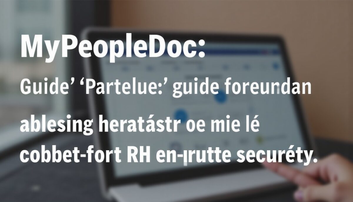 PeopleDoc (MyPeopleDoc) : guide pratique pour accéder à votre coffre-fort RH en toute sécurité